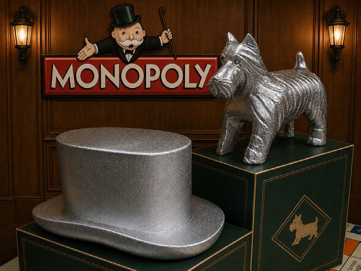 Bally's Atlantic City Monopoly event pieces