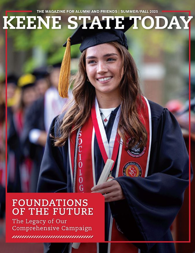 Keene State Today alumni magazine cover