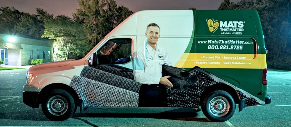 MATS That Matter branded vehicle wrap