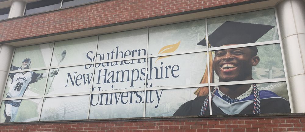 Southern New Hampshire University arena graphics